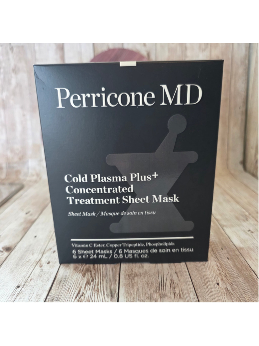 Perricone MD Cold Plasma Plus+ Concentrated Treatment Sheet Mask, 5 masks not 6